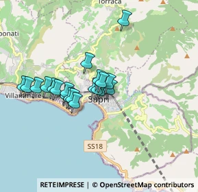 Mappa I Travessa Garibaldi, 84073 Sapri SA, Italia (1.455)