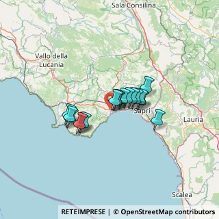 Mappa Contrada S. Lucia, 84070 Santa Marina SA, Italia (9.61118)