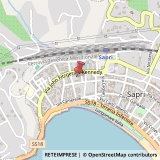 Mappa Via John Kennedy, 50, 84073 Sapri, Salerno (Campania)