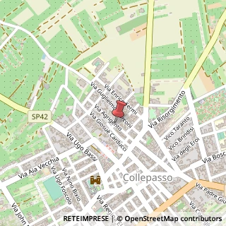 Mappa Via Agrigento, 42, 73040 Collepasso, Lecce (Puglia)