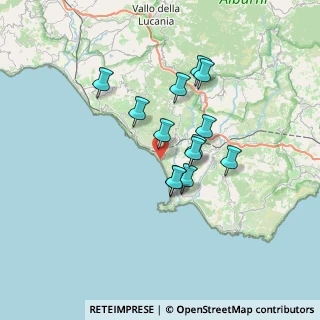 Mappa Via Capo D'Arena Località Fornace, 84066 Pisciotta SA, Italia (5.82538)