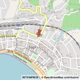 Mappa Via Carlo Pisacane, 7, 84073 Sapri, Salerno (Campania)