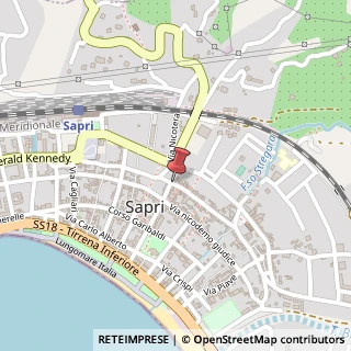 Mappa Via Umberto I, 86, 84073 Sapri, Salerno (Campania)
