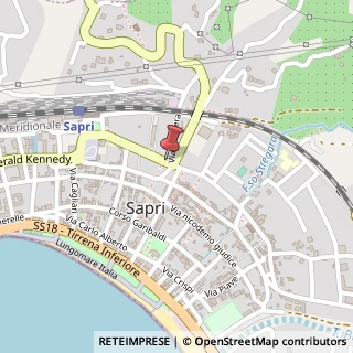 Mappa Via Carlo Pisacane, 4, 84073 Sapri, Salerno (Campania)