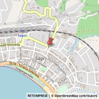 Mappa Piazza Guglielmo Marconi, 3, 84074 Sapri, Salerno (Campania)