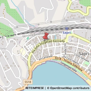 Mappa Via John Kennedy, 82, 84073 Sapri, Salerno (Campania)