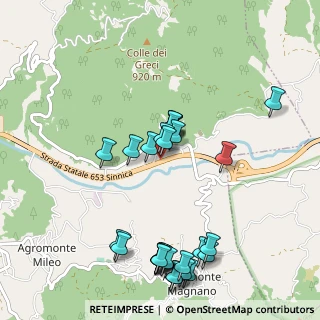 Mappa SS653 km 17.500, 85043 Latronico PZ, Italia (1.21724)