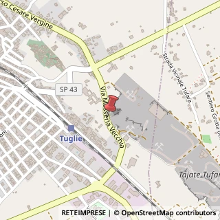 Mappa Via Masseria Vecchia, 1, 73058 Tuglie, Lecce (Puglia)