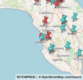 Mappa Via F.Fellini, 73014 Gallipoli LE, Italia (21.06053)