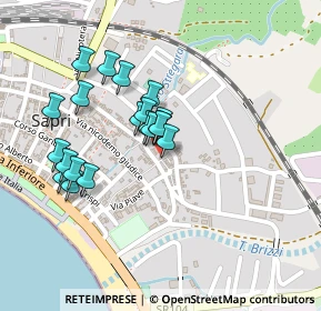 Mappa Piazza Plebiscito, 84073 Sapri SA, Italia (0.211)