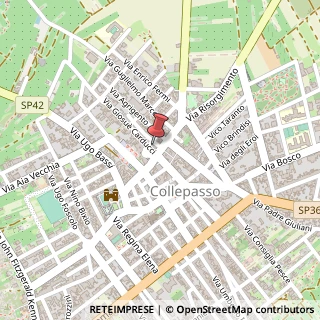 Mappa Via Armando Diaz, 8, 73040 Collepasso, Lecce (Puglia)