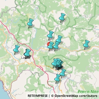 Mappa S.S. Sinnica Km 7, 85044 Lauria PZ, Italia (8.44)