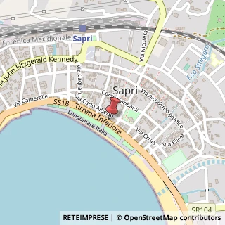 Mappa Corso Italia, 44, 84073 Sapri, Salerno (Campania)