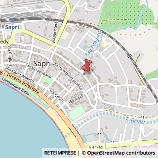Mappa Piazza Plebiscito, 32, 84073 Sapri, Salerno (Campania)