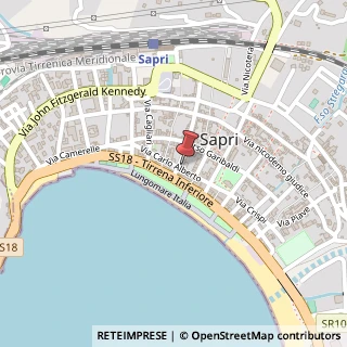 Mappa Via Carlo Alberto, 25, 84073 Sapri, Salerno (Campania)