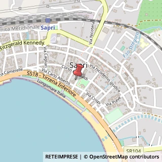 Mappa Via Umberto I, 25, 84073 Sapri, Salerno (Campania)