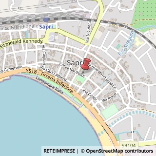 Mappa Via Ludovico da Casoria, 13, 84073 Sapri, Salerno (Campania)