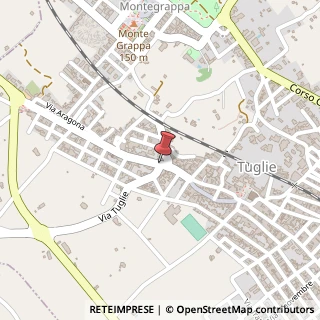 Mappa Via Vittorio Veneto,  55, 73058 Tuglie, Lecce (Puglia)