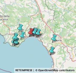 Mappa Via Carlo Pisacane, 84073 Sapri SA, Italia (14.2145)