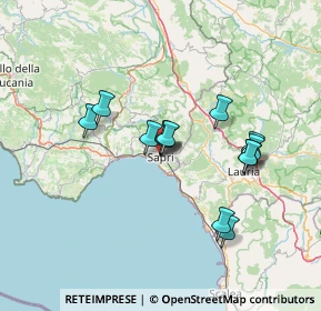 Mappa Via Carlo Pisacane, 84073 Sapri SA, Italia (12.76308)