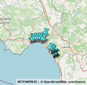 Mappa Via Carlo Pisacane, 84073 Sapri SA, Italia (8.995)