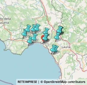 Mappa Via Carlo Pisacane, 84073 Sapri SA, Italia (9.81933)