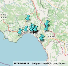 Mappa Via Carlo Pisacane, 84073 Sapri SA, Italia (6.78667)
