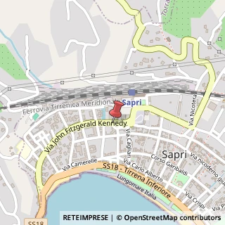 Mappa Via John Kennedy, 15, 84073 Sapri, Salerno (Campania)