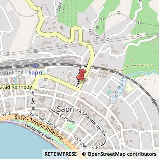 Mappa Via Nicotera, 15, 84073 Sapri, Salerno (Campania)