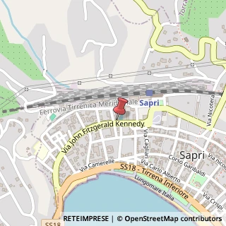 Mappa Via John Kennedy, 34, 84073 Sapri, Salerno (Campania)