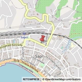 Mappa Via Filippo Brunelleschi, 7, 84073 Sapri, Salerno (Campania)
