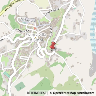 Mappa Via Luigi Ciminelli, 35, 85034 Francavilla in Sinni, Potenza (Basilicata)