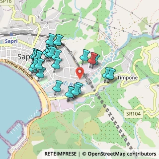 Mappa Via Ferdinando Magellano, 84073 Sapri SA, Italia (0.50333)