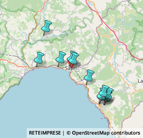 Mappa Via Lucio Sempronio Prisco, 84073 Sapri SA, Italia (7.82833)