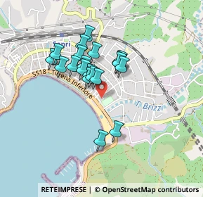 Mappa Via Francesco Crispi, 84073 Sapri SA, Italia (0.3715)