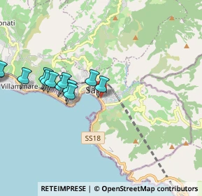 Mappa Via Francesco Crispi, 84073 Sapri SA, Italia (2.36385)