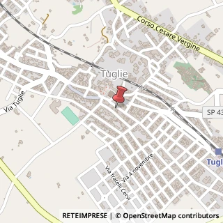 Mappa Via Aldo Moro, 10, 73058 Tuglie, Lecce (Puglia)