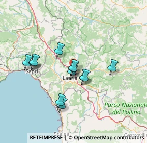 Mappa 85044, 85044 Lauria PZ, Italia (12.43143)
