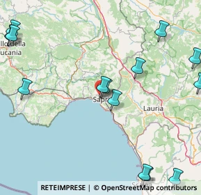Mappa SP 16, 84073 Sapri SA, Italia (25.834)