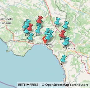 Mappa Via Nazionale Località Oliveto, 84067 Vibonati SA, Italia (12.75105)