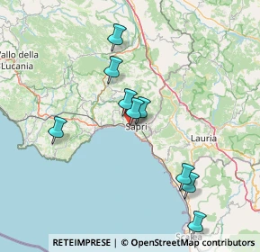 Mappa Via Nazionale Località Oliveto, 84067 Vibonati SA, Italia (24.06)