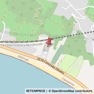 Mappa Via Nazionale, Localita Oliveto, 51, 84079 Sapri, Salerno (Campania)