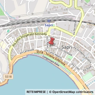 Mappa Corso Giuseppe Garibaldi, 121, 84073 Sapri, Salerno (Campania)