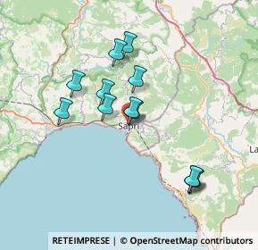 Mappa 84073 Sapri SA, Italia (6.84917)