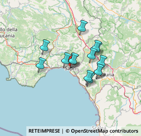 Mappa 84073 Sapri SA, Italia (10.67929)