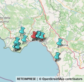 Mappa 84073 Sapri SA, Italia (14.2215)