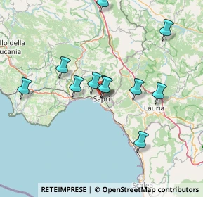 Mappa 84073 Sapri SA, Italia (14.78727)