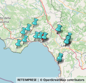 Mappa 84073 Sapri SA, Italia (14.499)