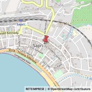 Mappa Via Nicodemo Giudice, 7/9, 84073 Sapri, Salerno (Campania)