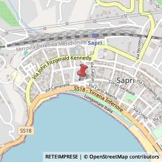 Mappa Piazza Regina Elena, 10, 84073 Sapri, Salerno (Campania)